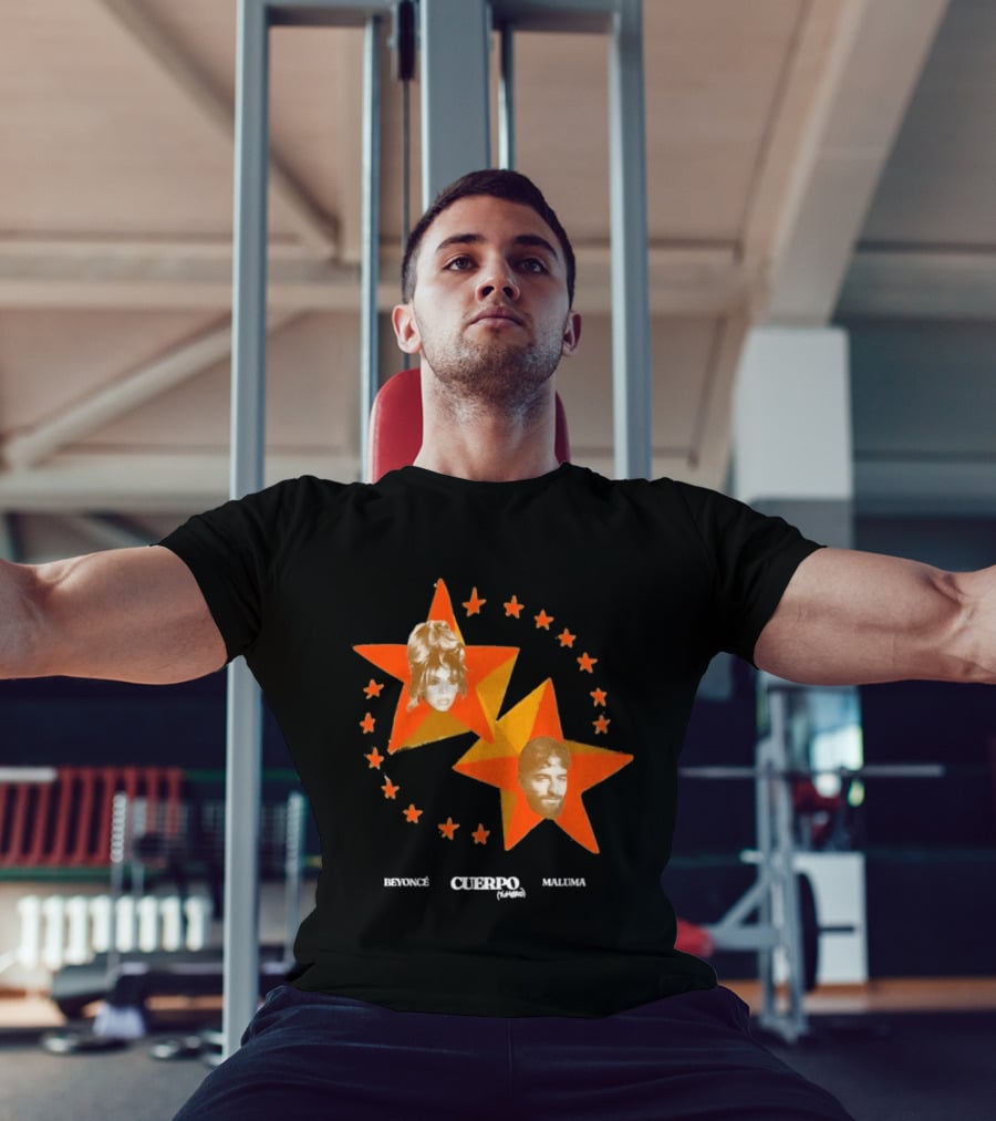 Beyoncé Maluma Cuerpo Tumbao Latin Pop Starry T-Shirt