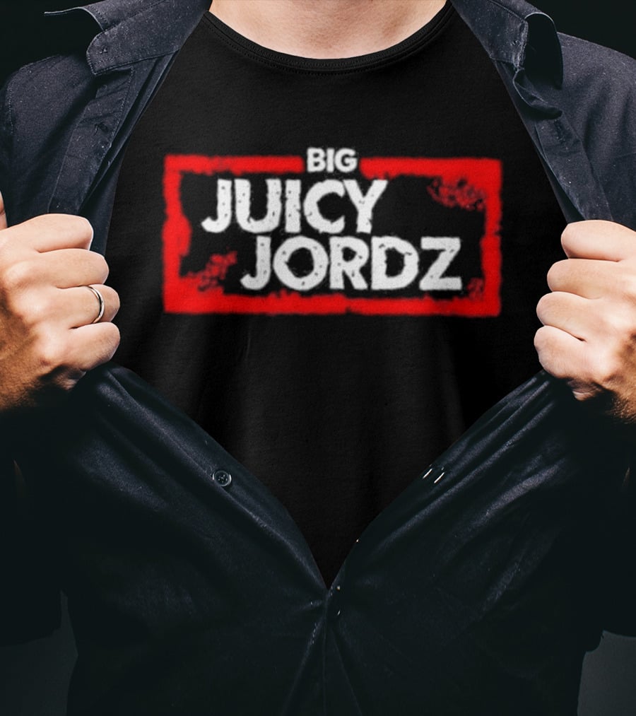 Big Juicy Jordz Red Border T-Shirt