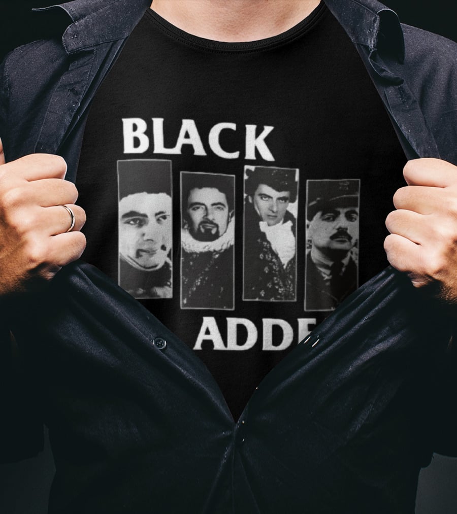 Blackadder Series Cast Members Edmund Blackadder T-Shirt