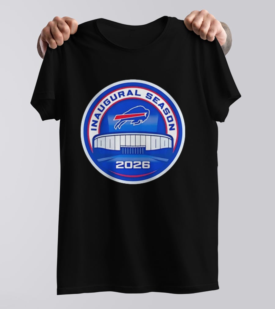 Buffalo Bills Inaugural Season 2026 Stadium T-Shirt