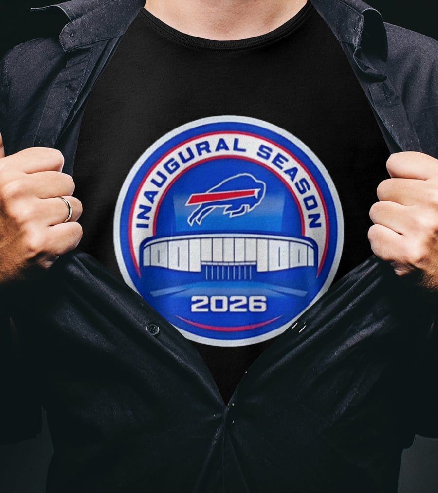 Buffalo Bills Inaugural Season 2026 Stadium T-Shirt