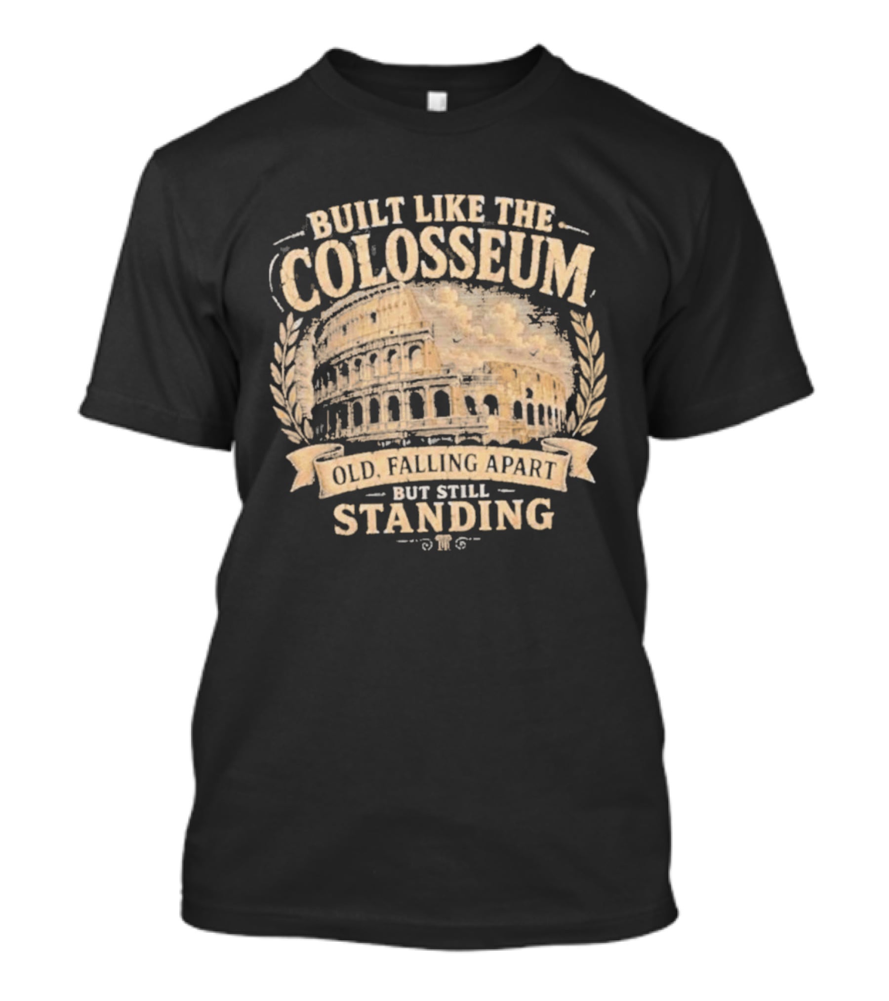 Built Like The Colosseum Old Falling Apart But Still Standing T-Shirt