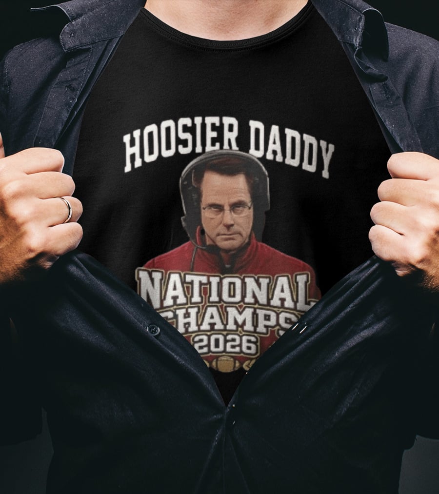 Hoosier Daddy National Champs 2026 Curt Cignetti T-Shirt