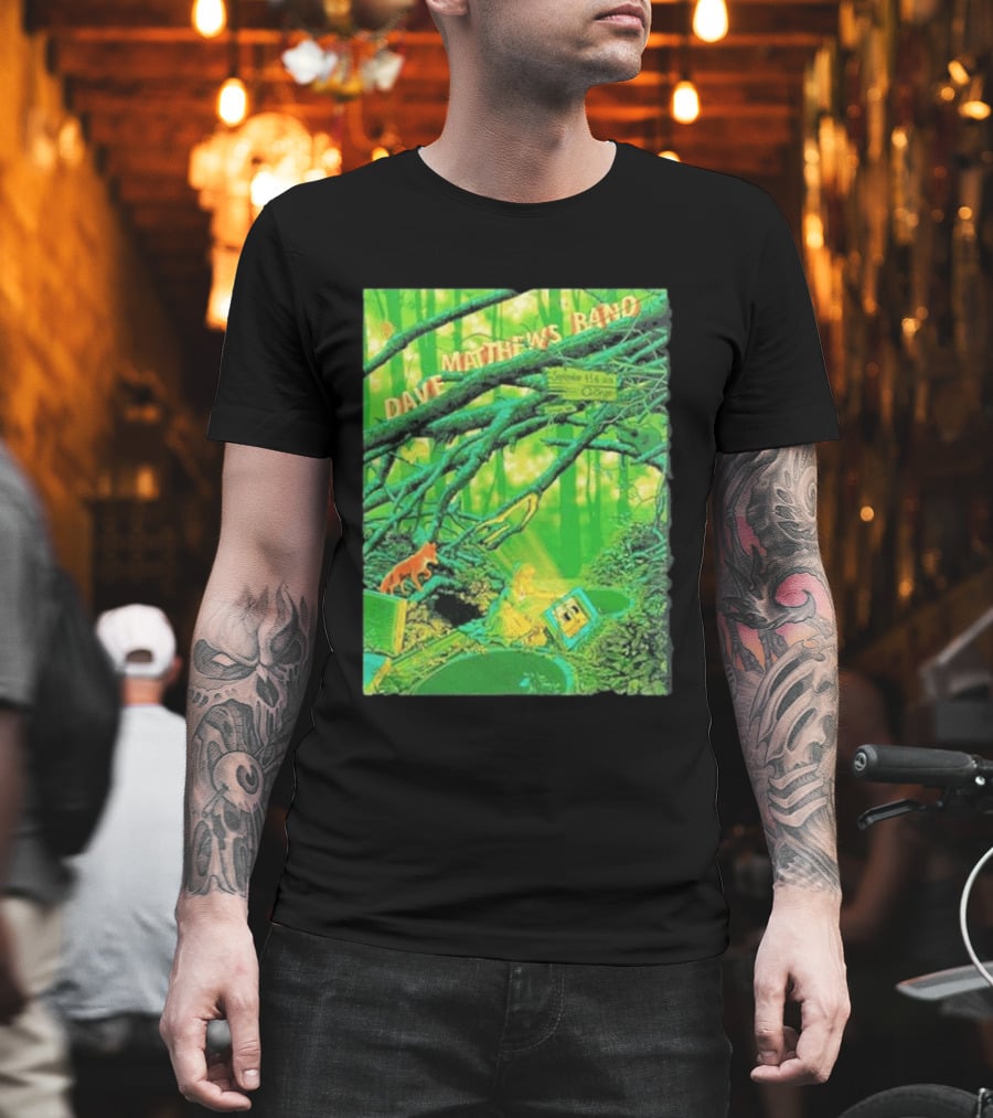 Dave Matthews Band George WA September 4 5 6 2026 At The Gorge Forest Scene T-Shirt