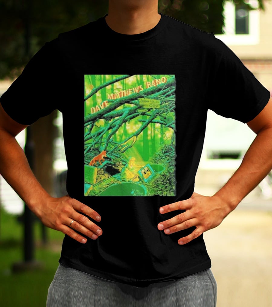 Dave Matthews Band George WA September 4 5 6 2026 At The Gorge Forest Scene T-Shirt