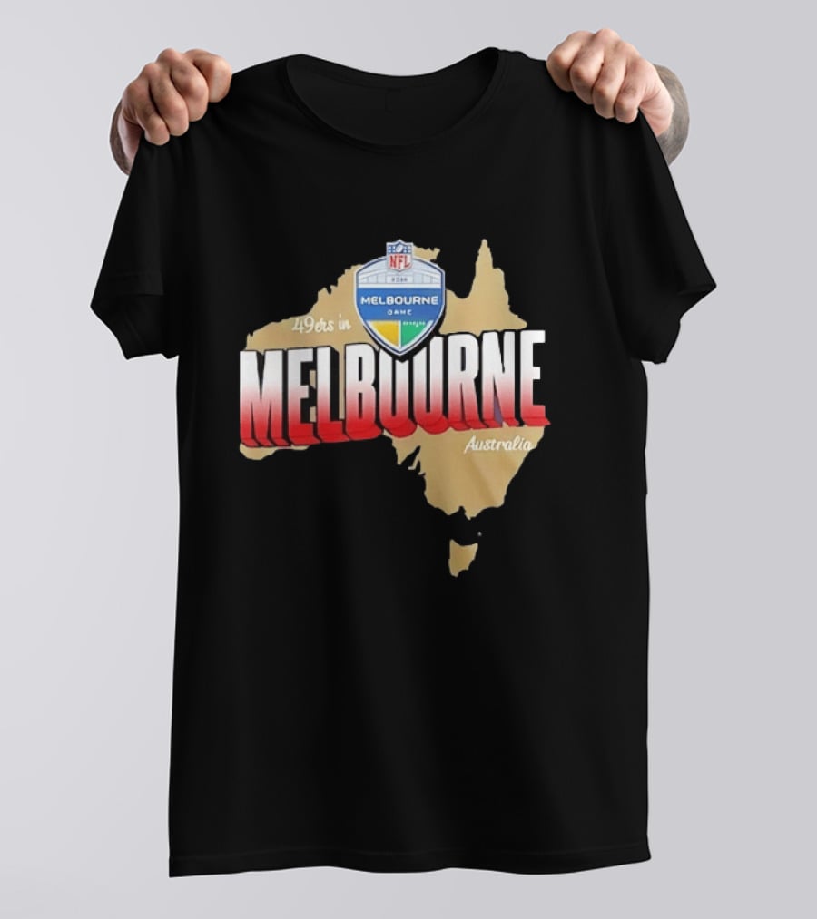 49ers In Melbourne Australia NFL Game 2026 T-Shirt
