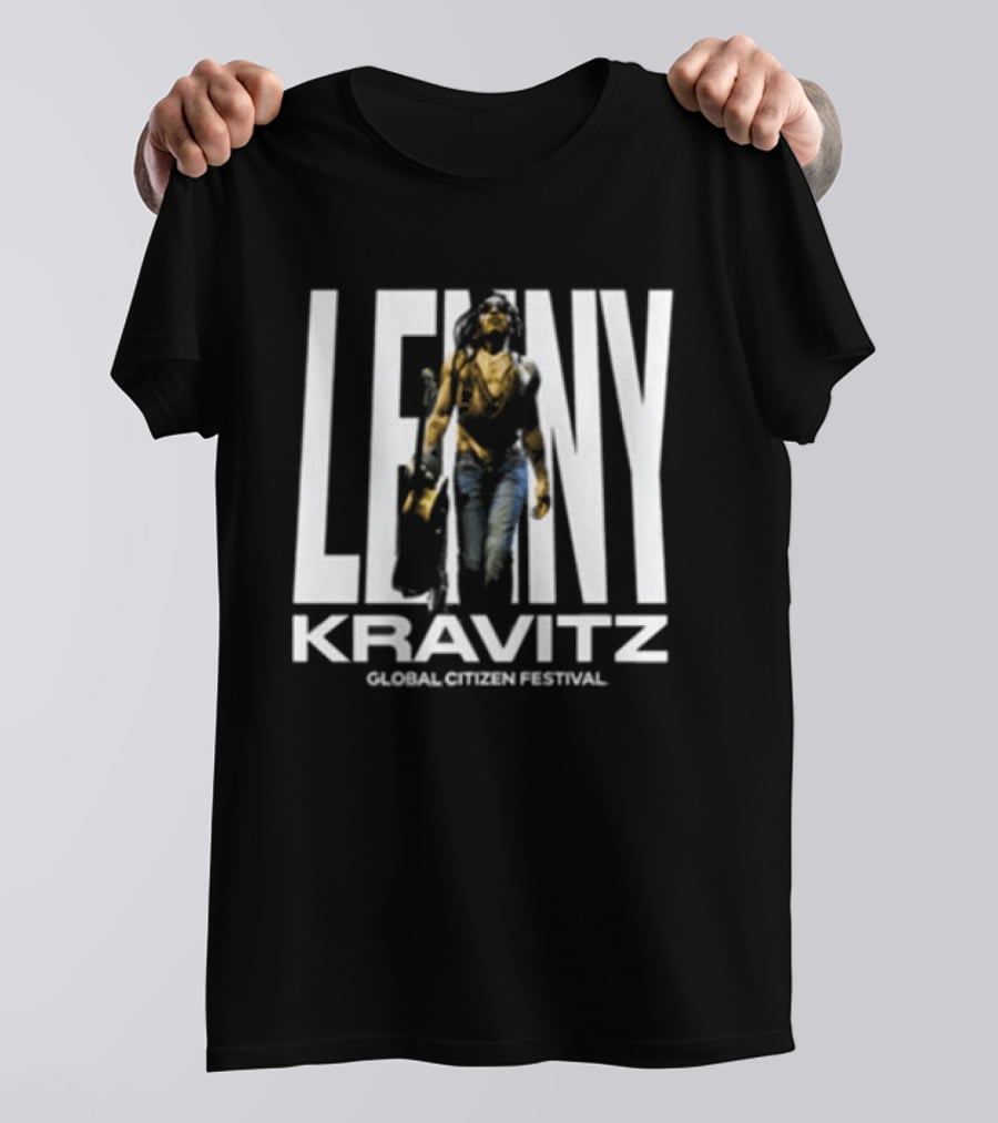 Lenny Kravitz Global Citizen Festival 2026 T-Shirt