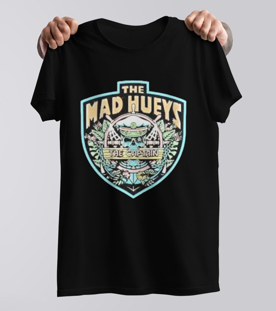The Mad Hueys The Captain Skull Nautical T-Shirt
