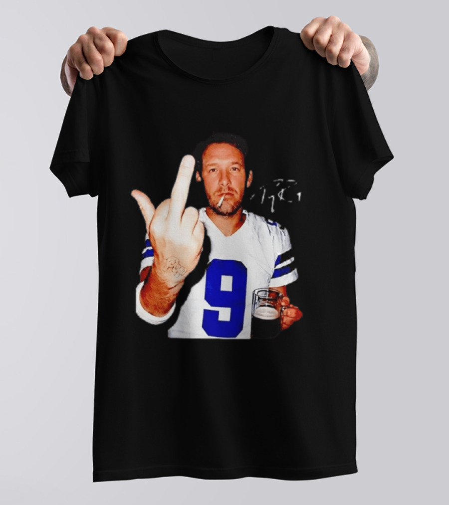 Tony Romo Dallas Cowboys 9 T-Shirt