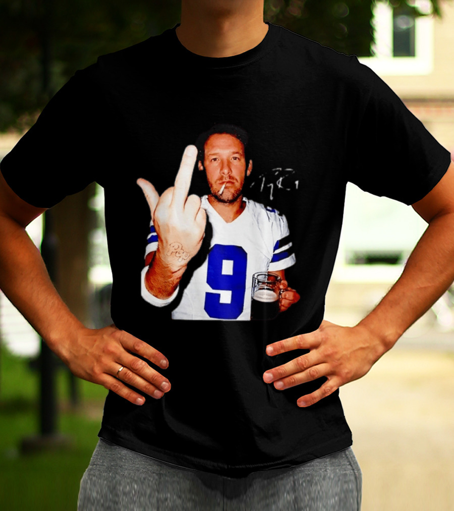 Tony Romo Dallas Cowboys 9 T-Shirt