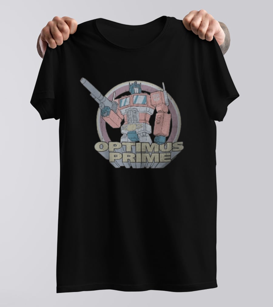 Optimus Prime Transformers Blaster T-Shirt