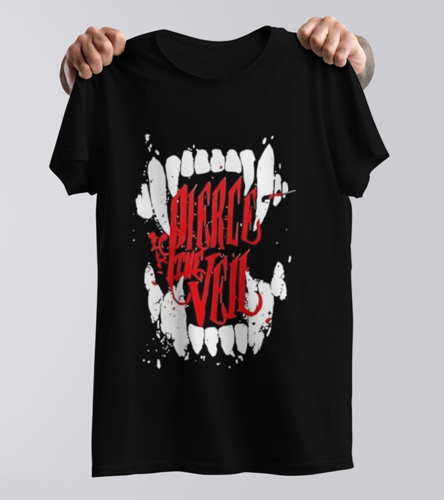 Pierce The Veil Blood Fangs Post Hardcore Band Merch T-Shirt