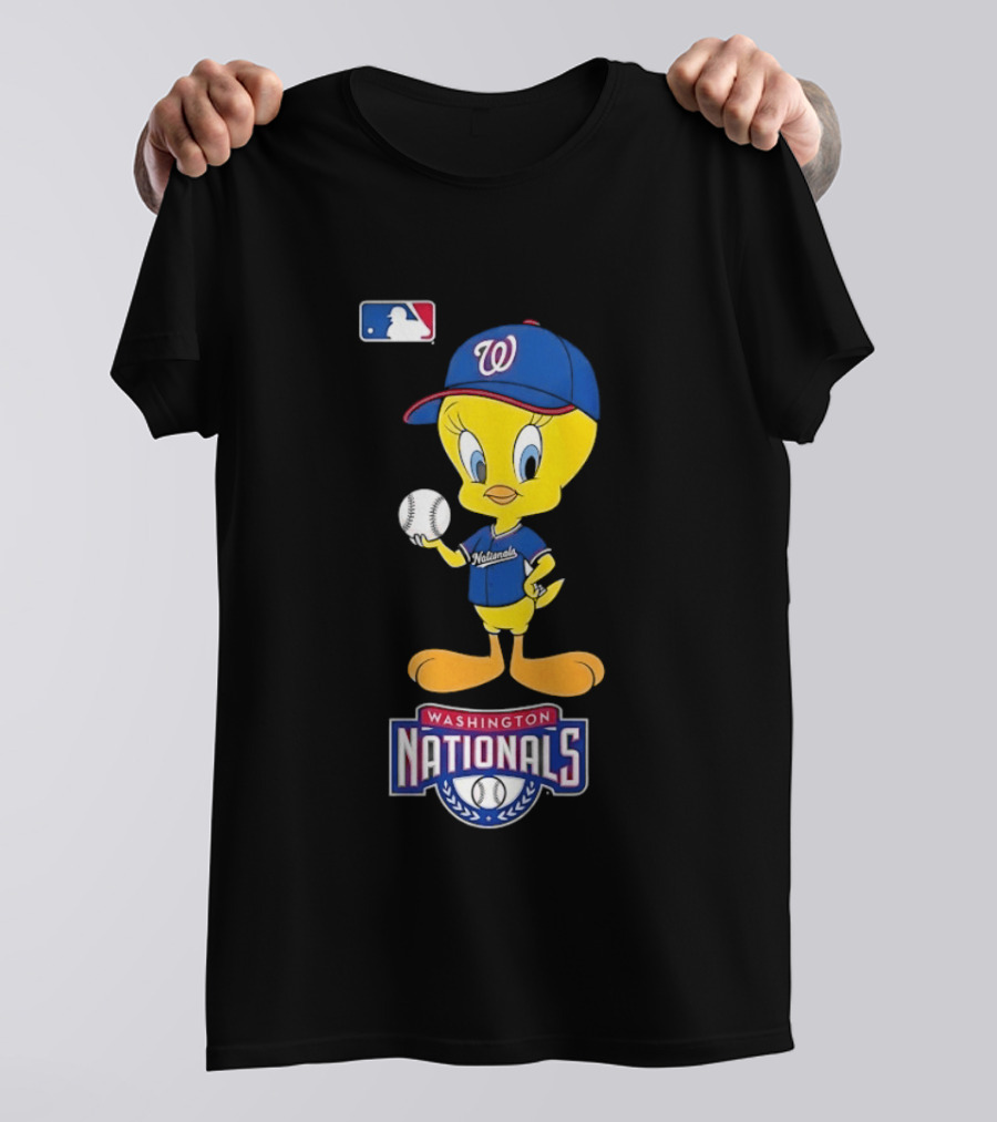Washington Nationals Tweety Bird Baseball MLB T-Shirt