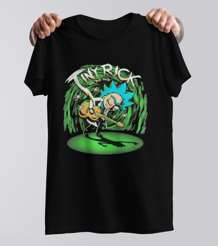 Tiny Rick Vs The Old Guitar Jam Session T-Shirt