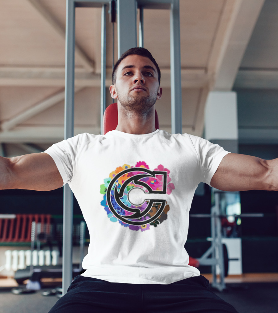 Cincinnati Cyclones 2026 Pride Night Jersey Giveaway Colorful Floral C T-Shirt