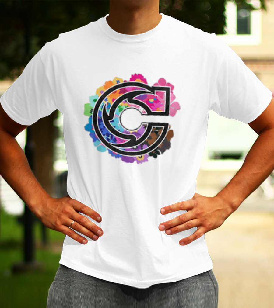 Cincinnati Cyclones 2026 Pride Night Jersey Giveaway Colorful Floral C T-Shirt