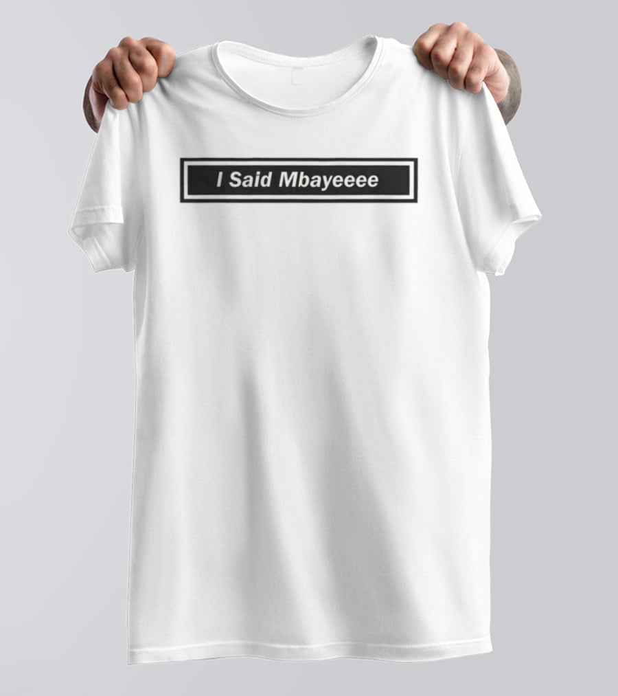 Aston Villa Ibrahim Mbaye I Said Mbayeeee T-Shirt