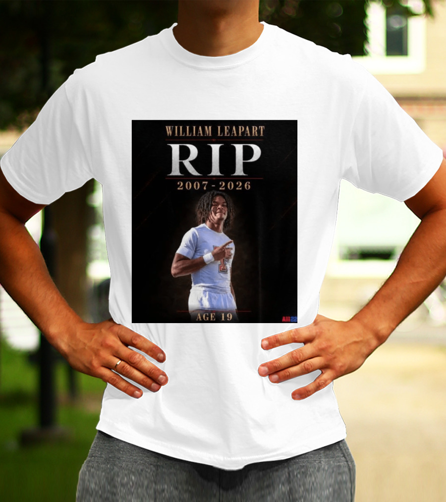William Leapart RIP 2007 2026 Age 19 T-Shirt