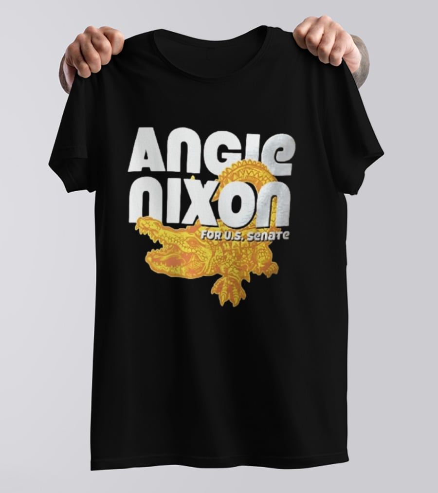 Angie Nixon For U.S. Senate Gator Campaign T-Shirt