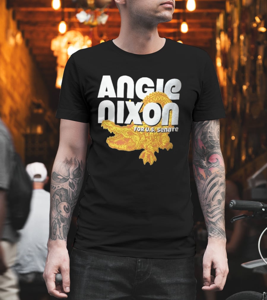 Angie Nixon For U.S. Senate Gator Campaign T-Shirt