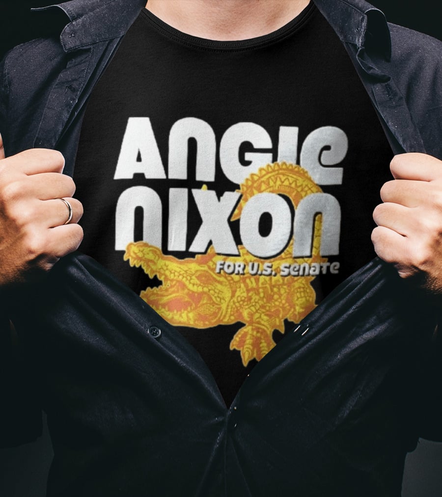 Angie Nixon For U.S. Senate Gator Campaign T-Shirt
