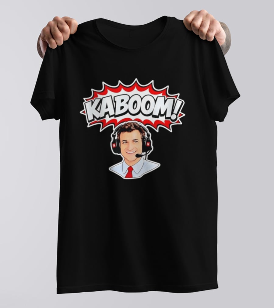 Kaboom Sports Broadcaster Jim Nantz CBS T-Shirt