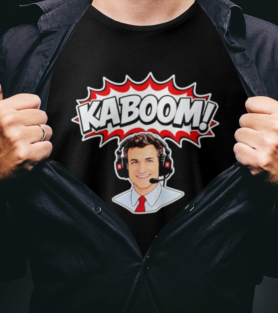 Kaboom Sports Broadcaster Jim Nantz CBS T-Shirt