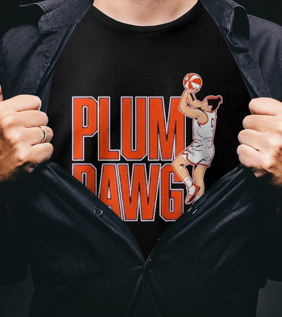 Kelsey Plum Dawg Las Vegas Aces WNBA Basketball Player T-Shirt