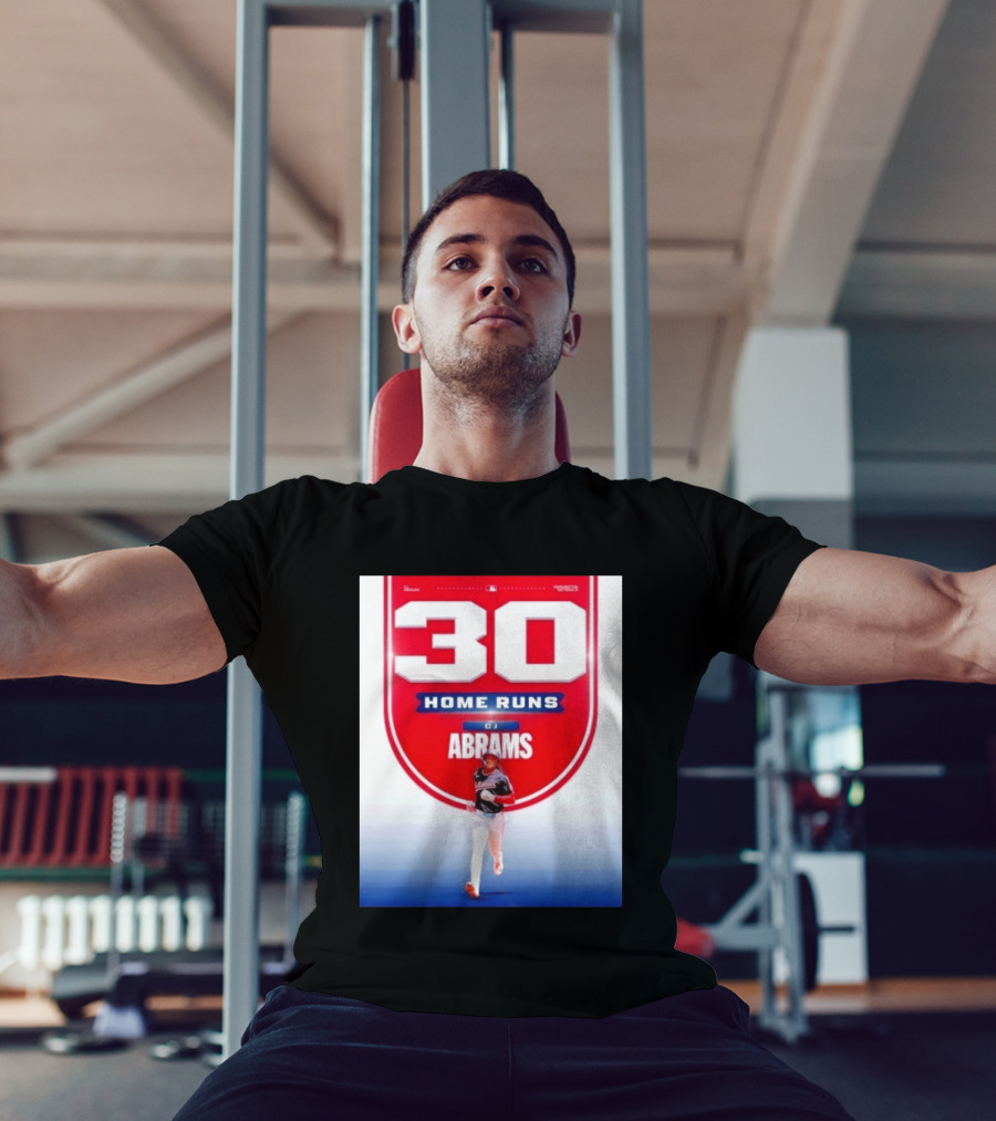 30 Home Runs CJ Abrams Washington Nationals T-Shirt