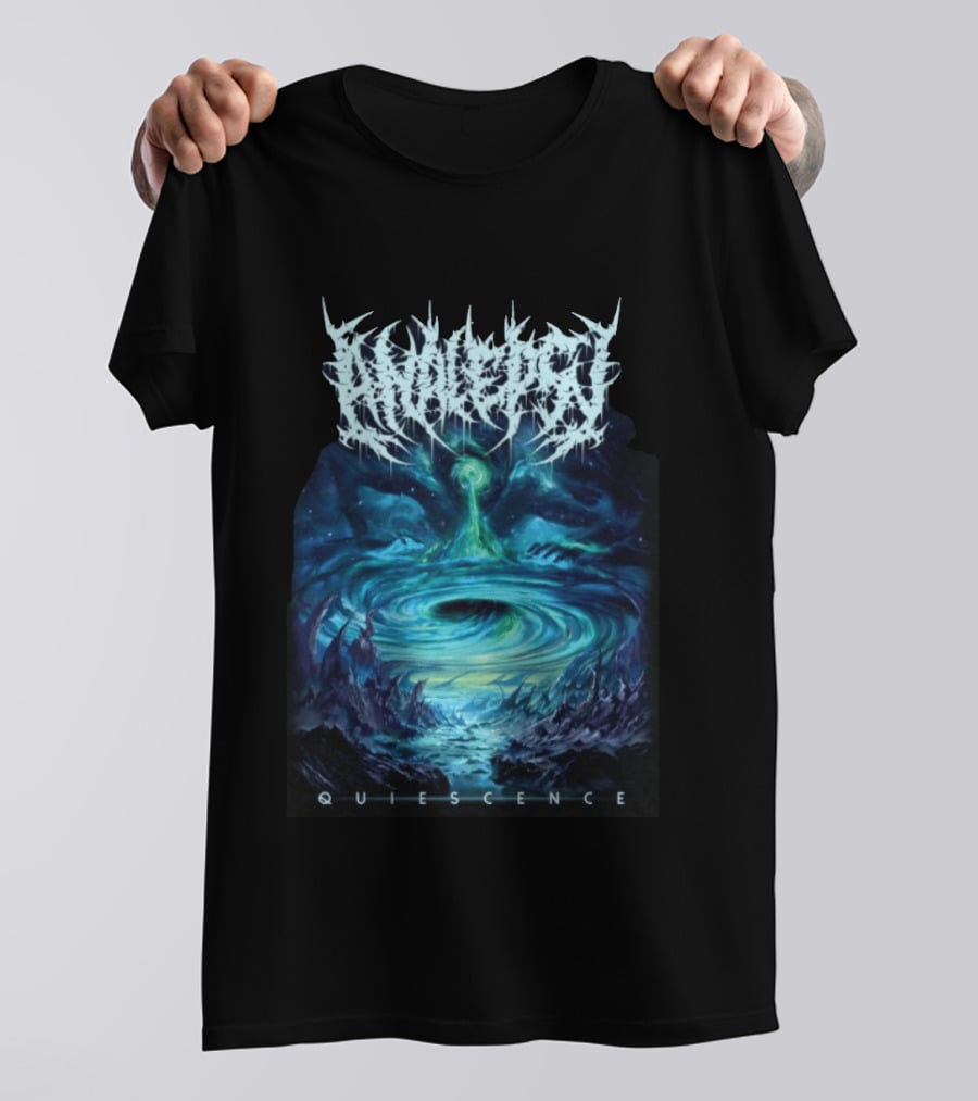 Miasma Records Analepsy Quiescence Surreal Cosmic Vortex T-Shirt