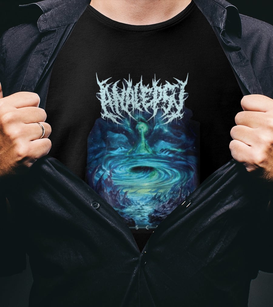 Miasma Records Analepsy Quiescence Surreal Cosmic Vortex T-Shirt