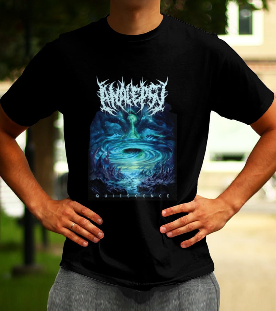Miasma Records Analepsy Quiescence Surreal Cosmic Vortex T-Shirt