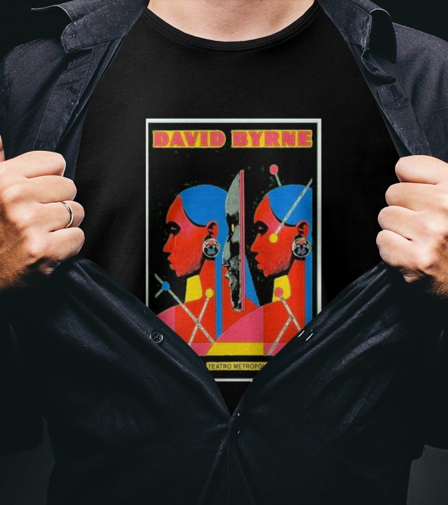 David Byrne Teatro Metropolitan Mexico September 4 5 6 2025 Event T-Shirt