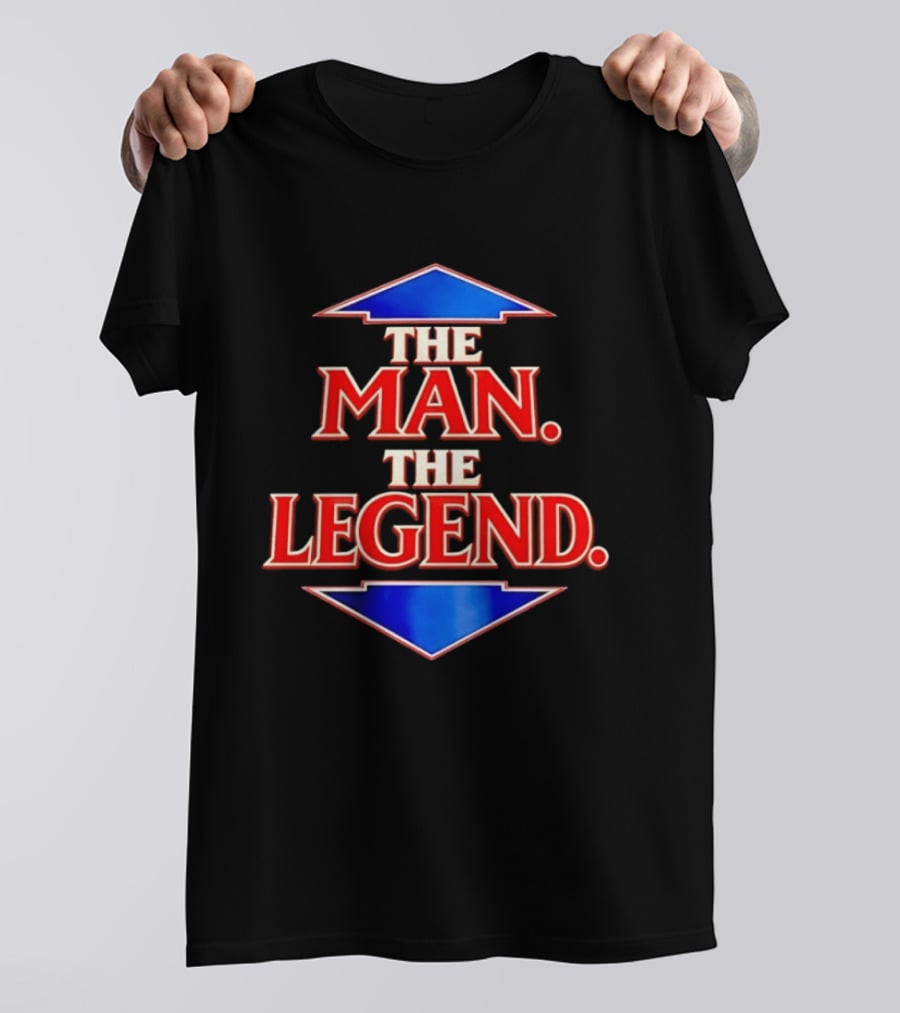 The Man The Legend Motivational Arrowhead T-Shirt
