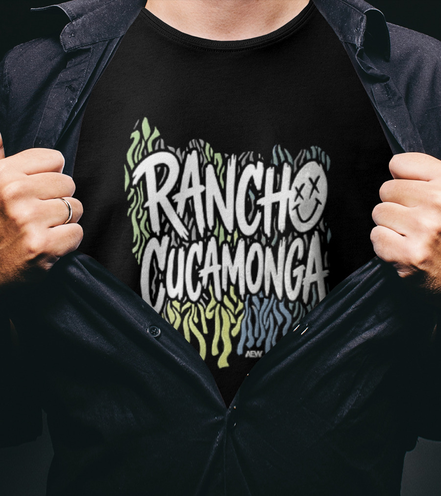 Rancho Cucamonga The Young Bucks AEW Wrestling Nick And Matt Jackson T-Shirt