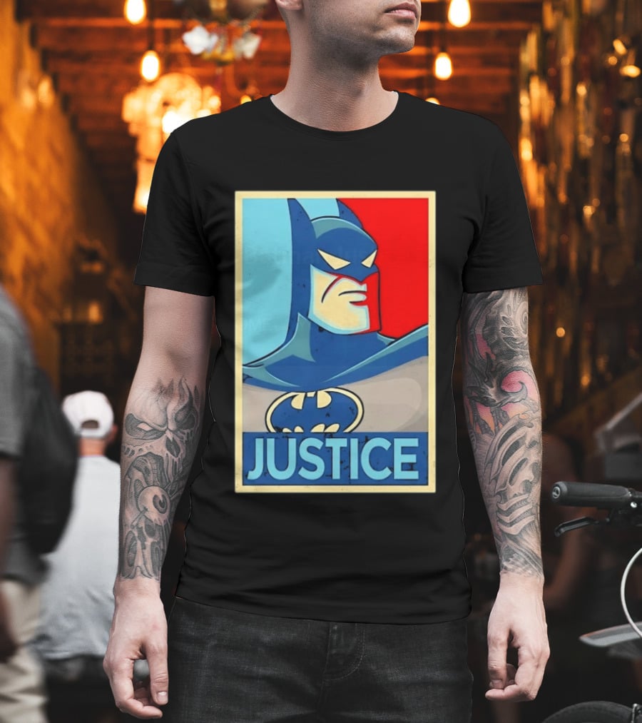 Justice Distressed Batman DC Comics T-Shirt