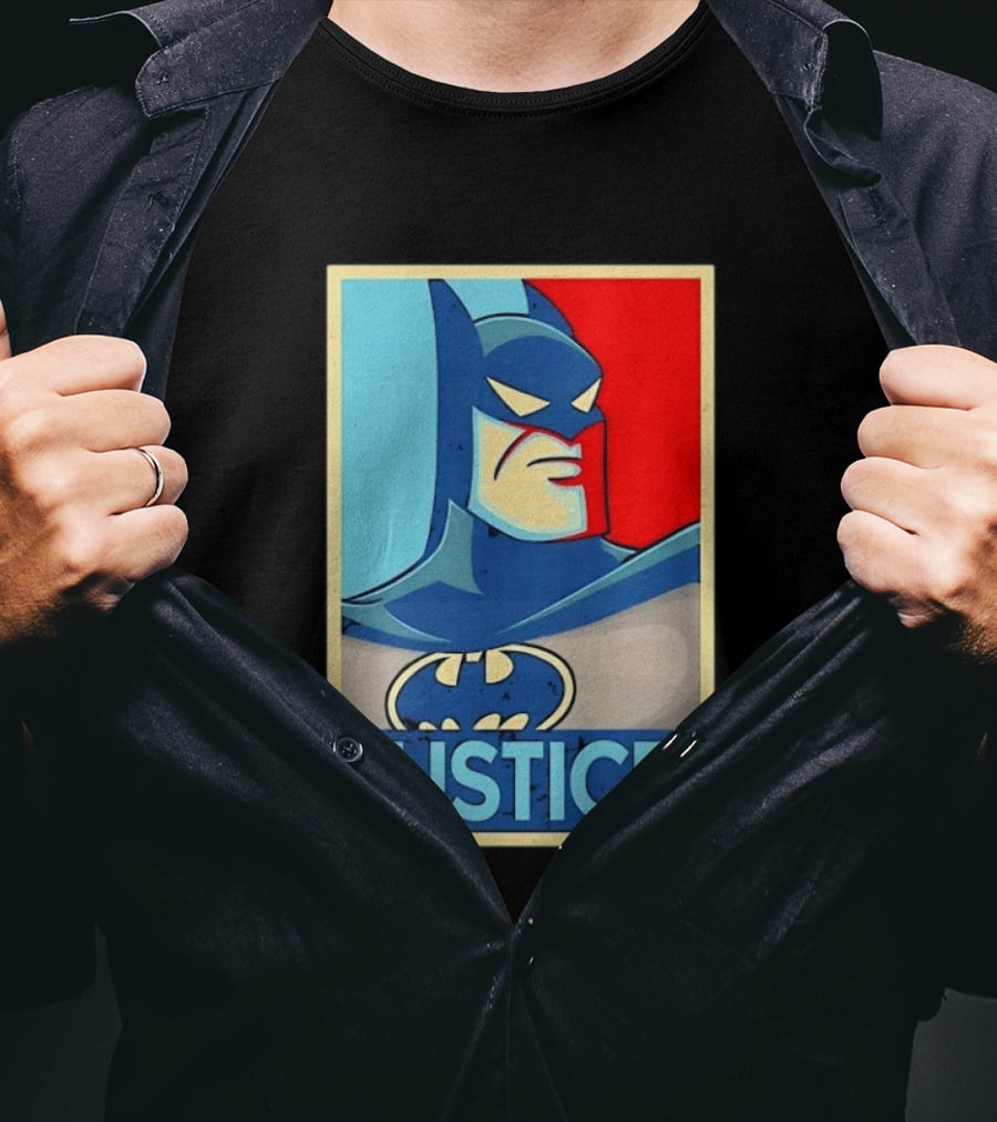 Justice Distressed Batman DC Comics T-Shirt