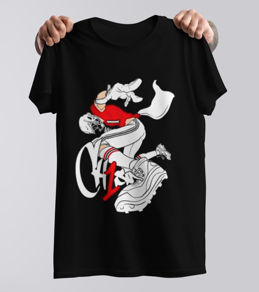 Drake Maye New England Patriots Number 1 T-Shirt