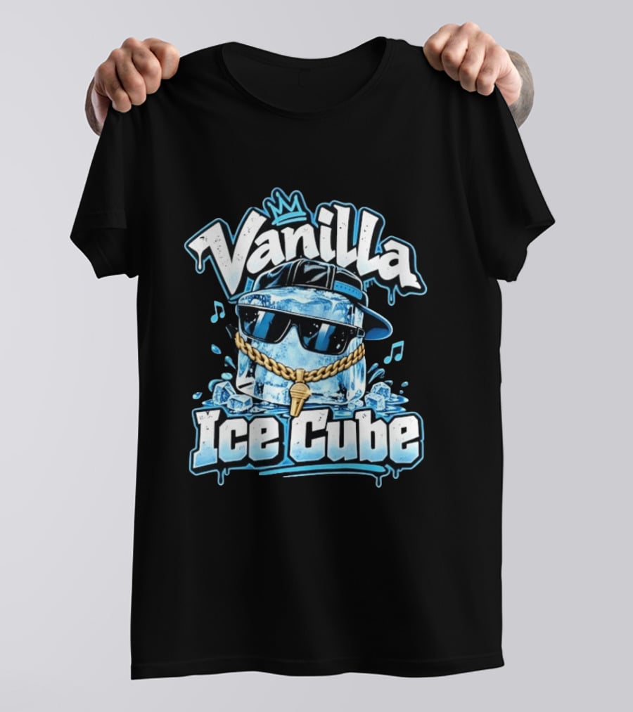 Vanilla Ice Cube Hip Hop Music Rap Cool Ice T-Shirt