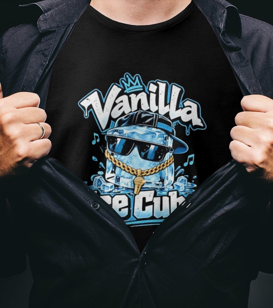 Vanilla Ice Cube Hip Hop Music Rap Cool Ice T-Shirt