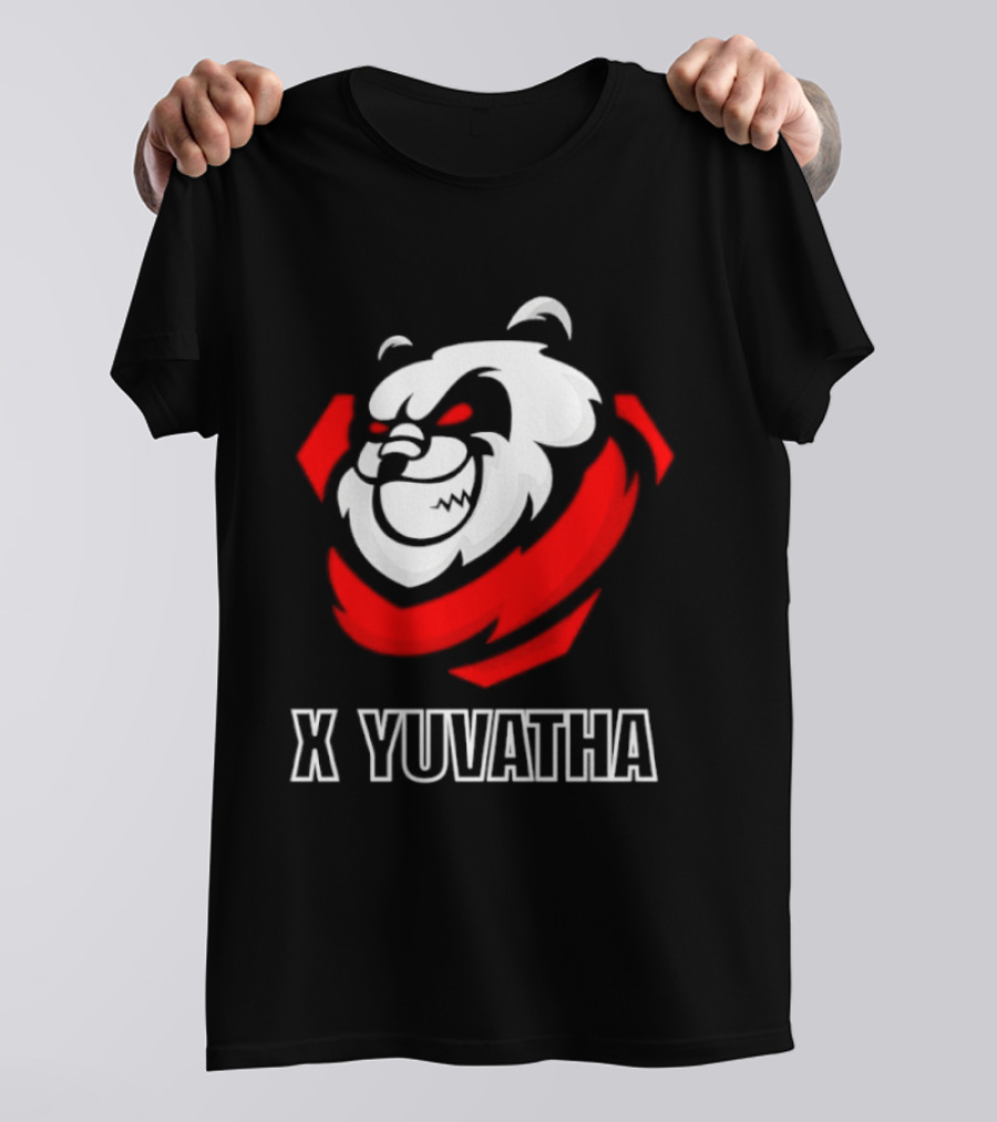 X Yuvatha Panda Gaming Esports T-Shirt