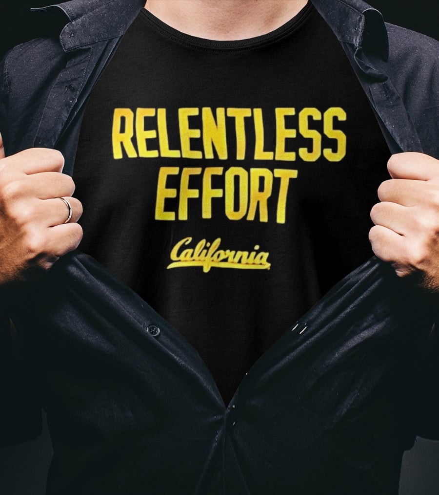 Relentless Effort California Golden Bears T-Shirt