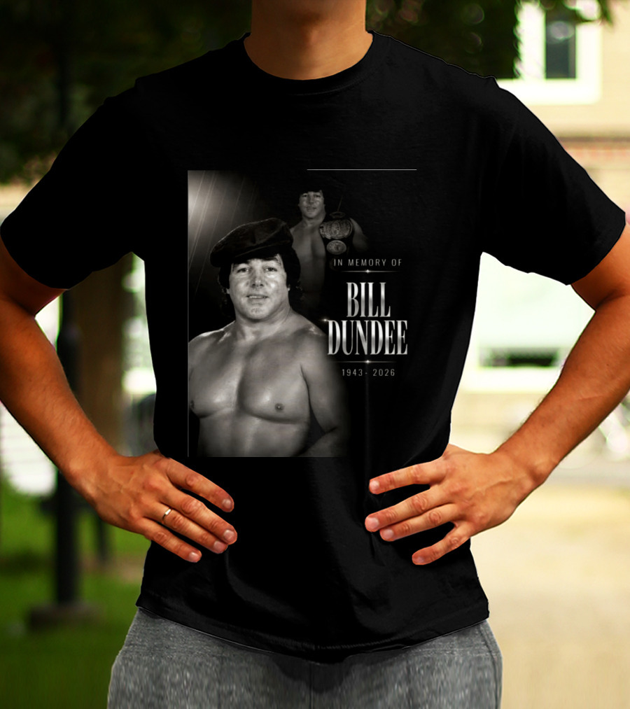 In Memory Of Bill Dundee 1943 2026 Wrestling Legend T-Shirt