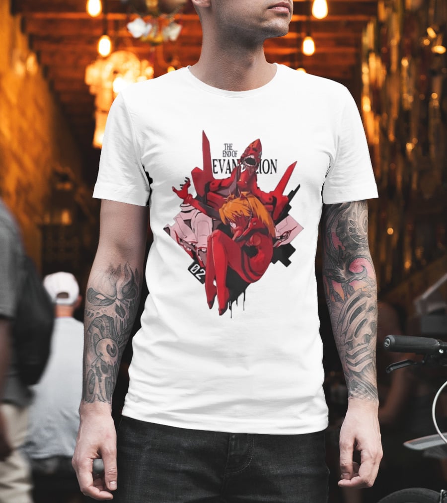 The End Of Evangelion Asuka Langley Soryu Eva Unit 02 T-Shirt