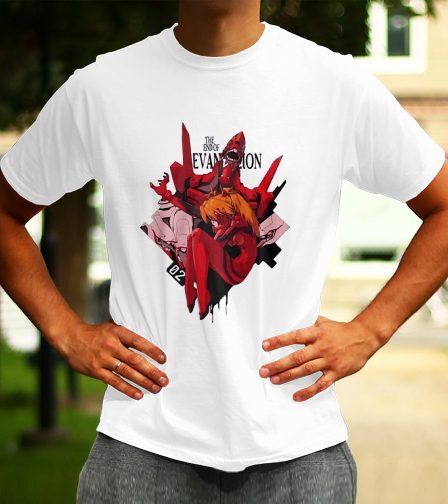 The End Of Evangelion Asuka Langley Soryu Eva Unit 02 T-Shirt