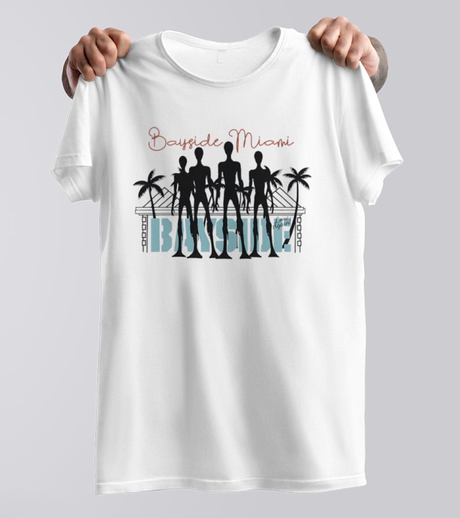Bayside Miami Aliens Come Again T-Shirt