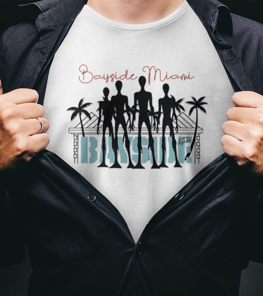 Bayside Miami Aliens Come Again T-Shirt