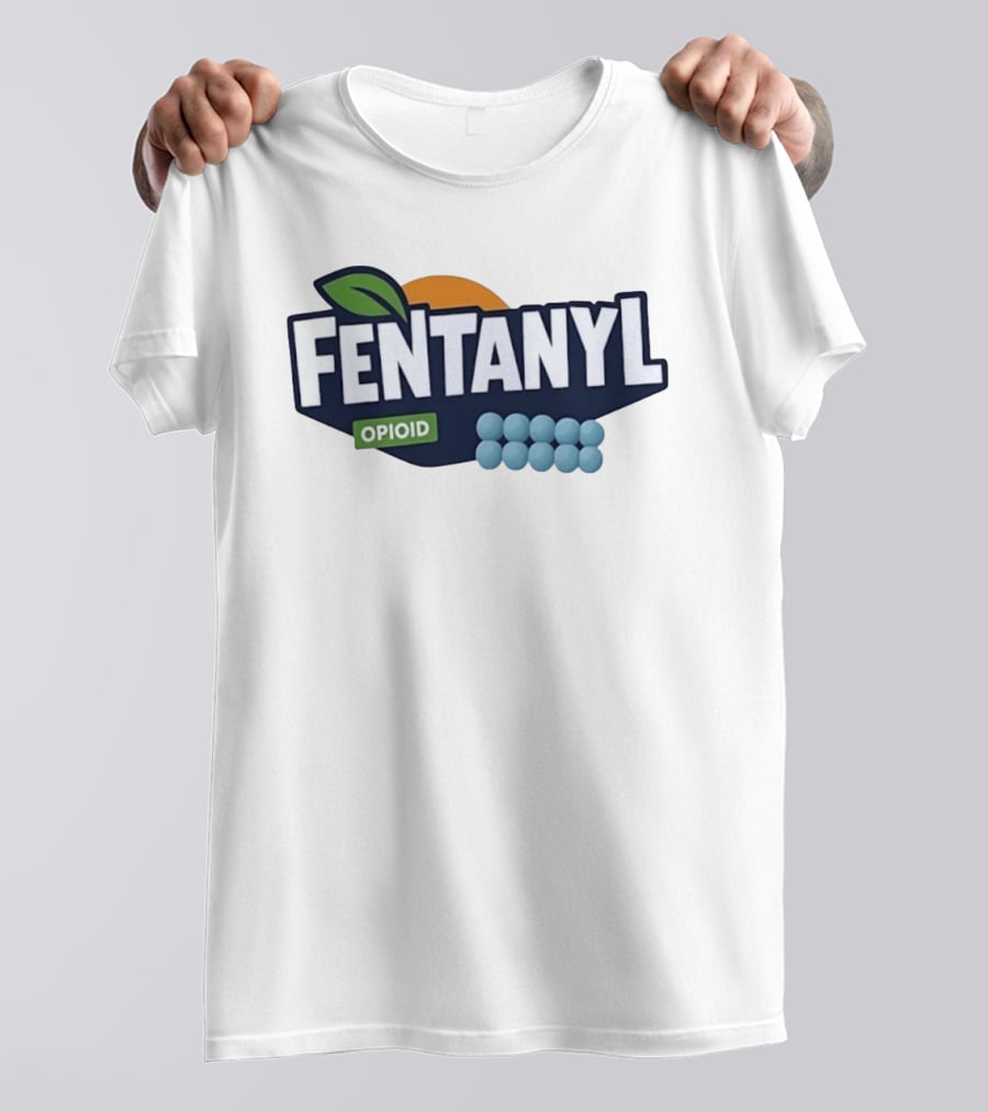 Fentanyl Opioid Satire Orange Fruit T-Shirt