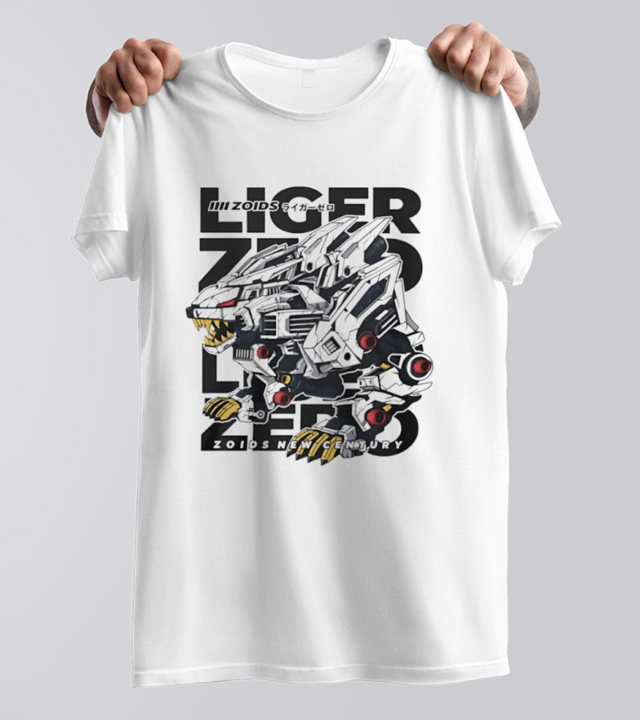 Liger Zero Zoids New Century Anime Mecha ZOIDS T-Shirt