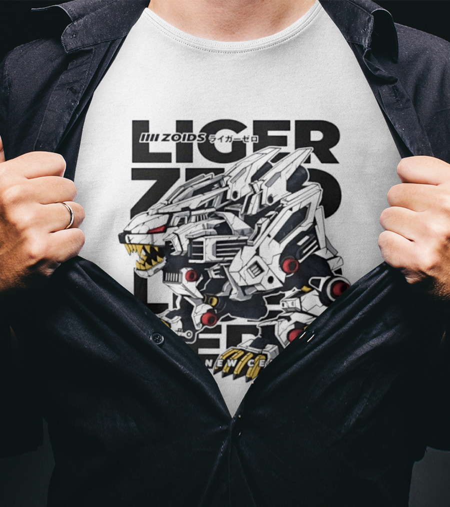 Liger Zero Zoids New Century Anime Mecha ZOIDS T-Shirt